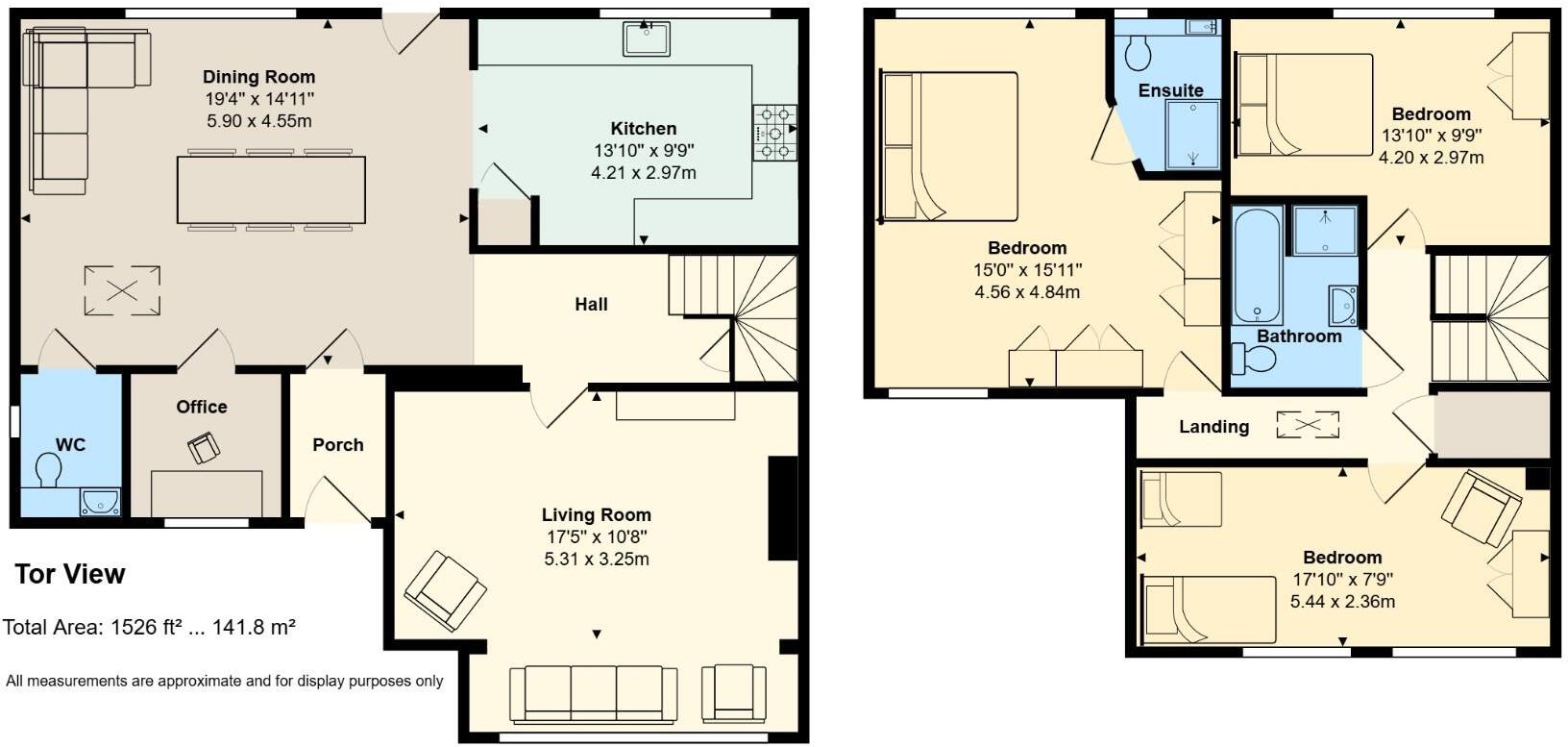 Tor View, Bedwas, floorplan