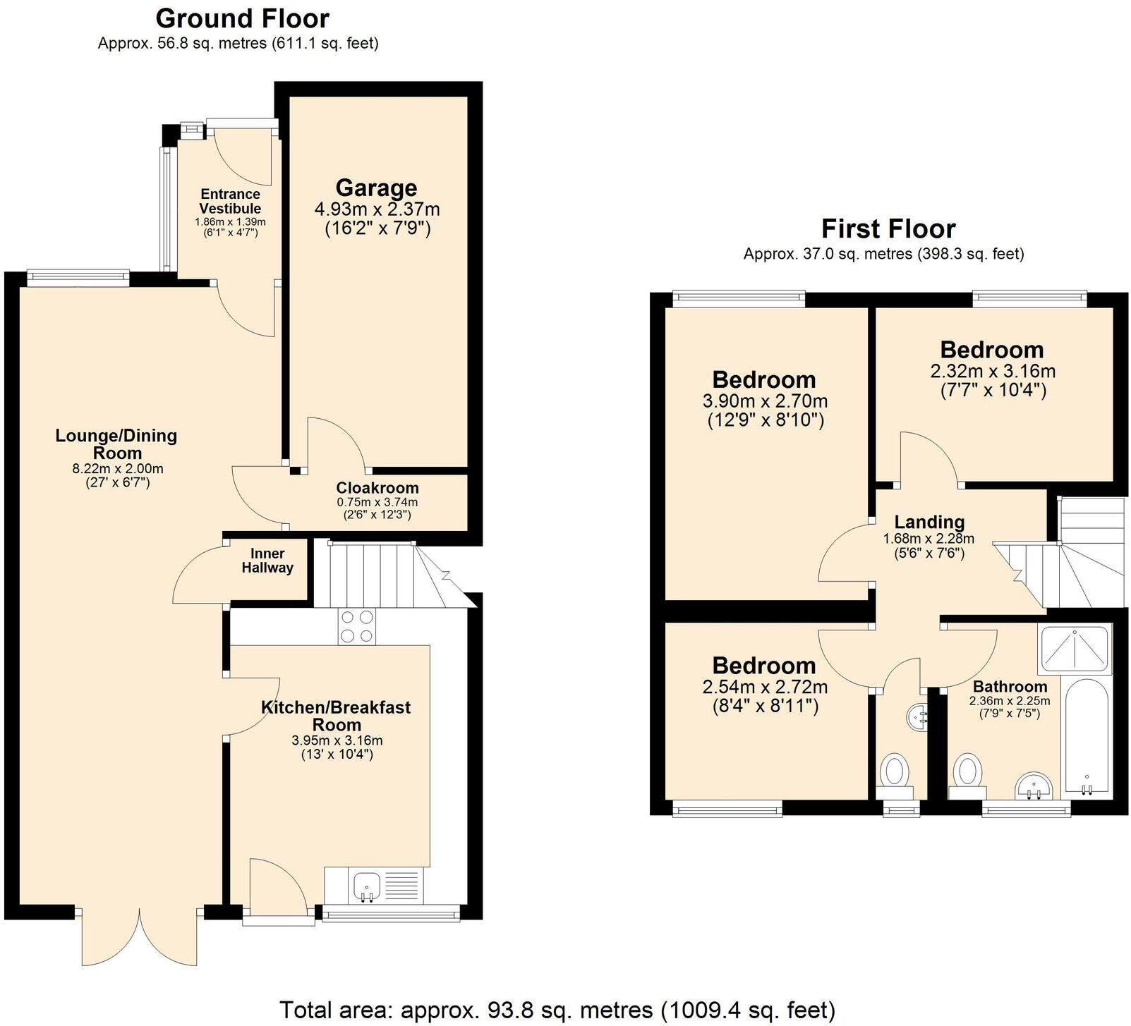 Clifton Road, Brierfield, BB9 floorplan