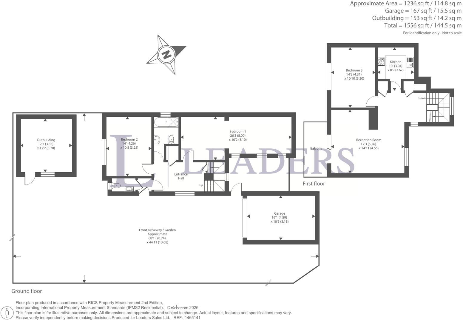 Round Hill, London floorplan