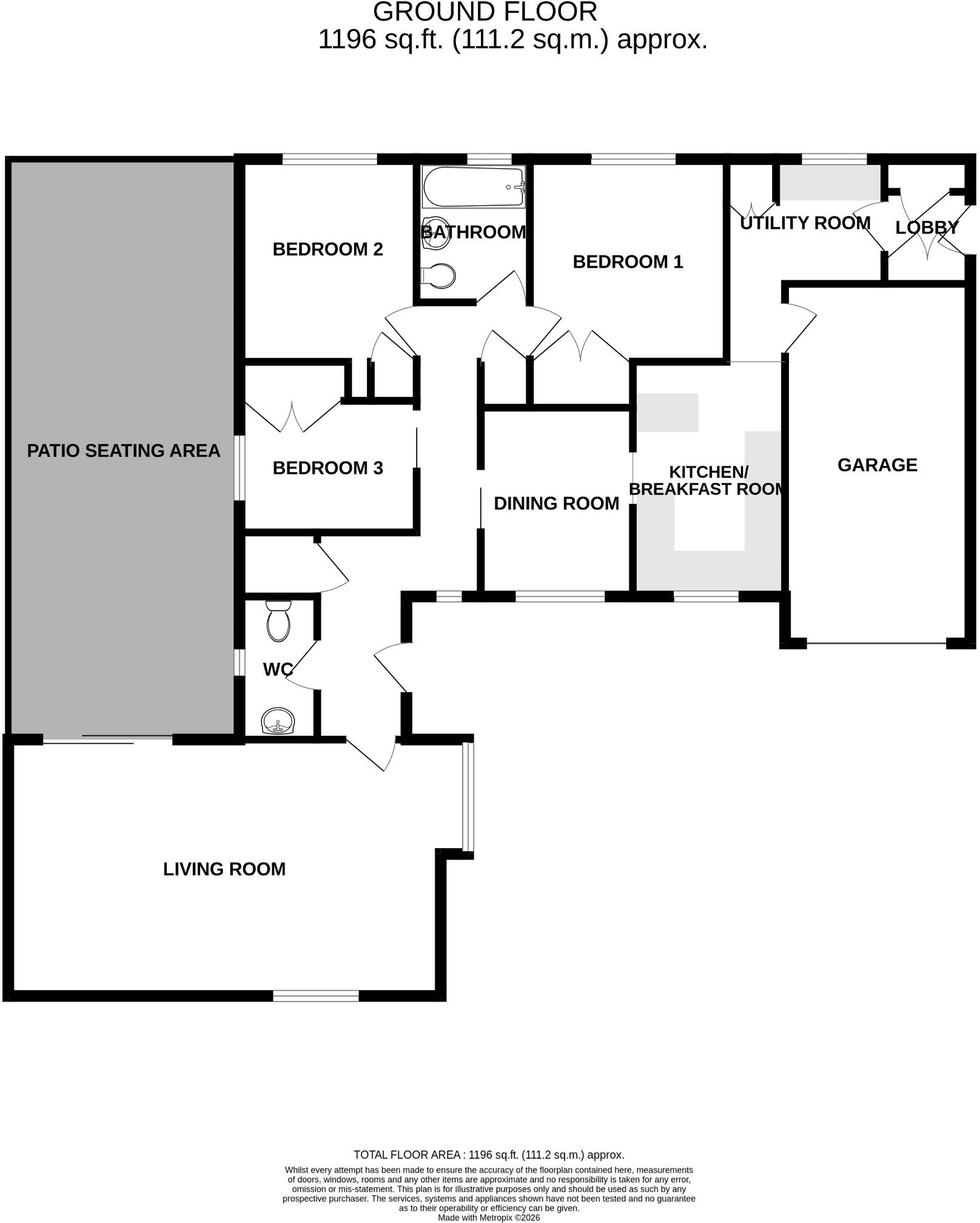 Marsh Lane, Hemingford Grey, Huntingdon, Cambridgeshire, PE28 floorplan