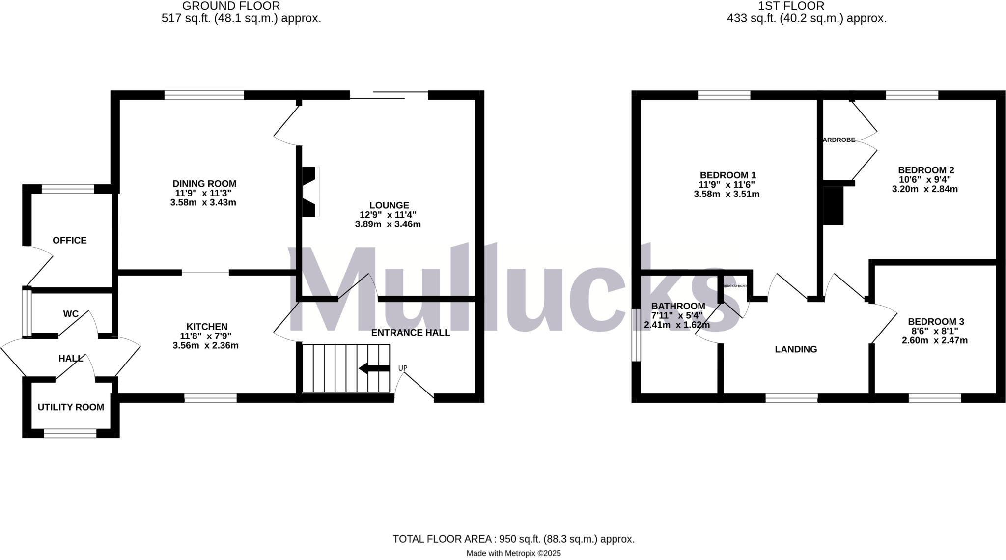Red Lion Crescent, Harlow, Essex, CM17 floorplan