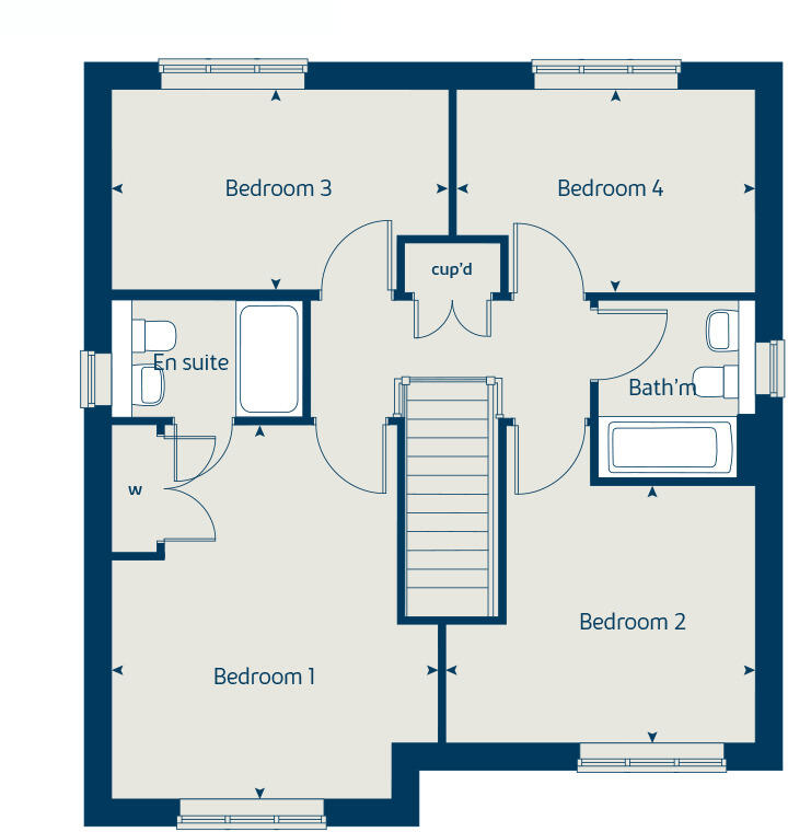 Ash Way, Newcastle-under-Lyme, 
Newcastle, 
Staffordshire, 
ST5
3UB
 floorplan