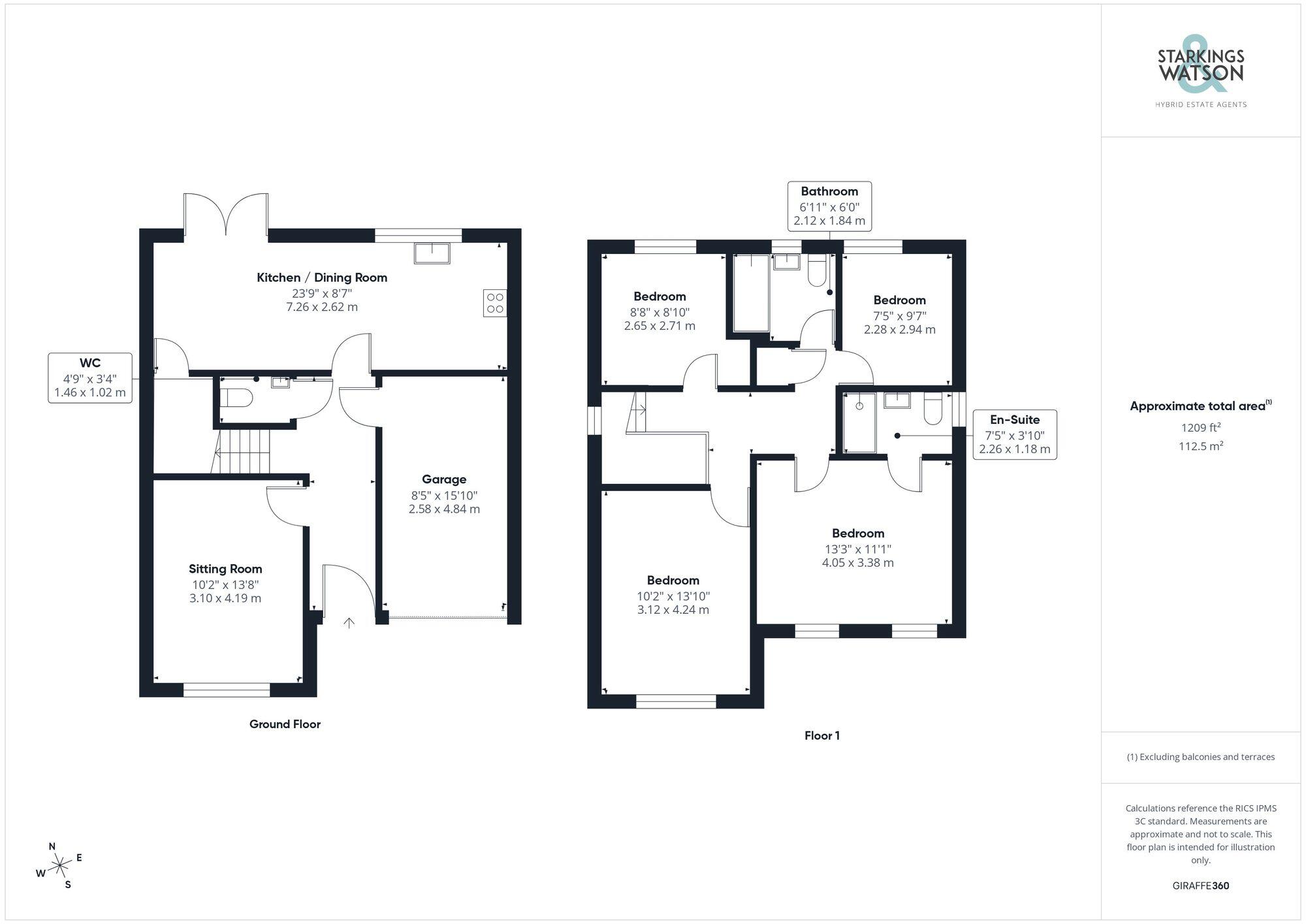 Dusty Miller Drive, Easton, Norwich floorplan