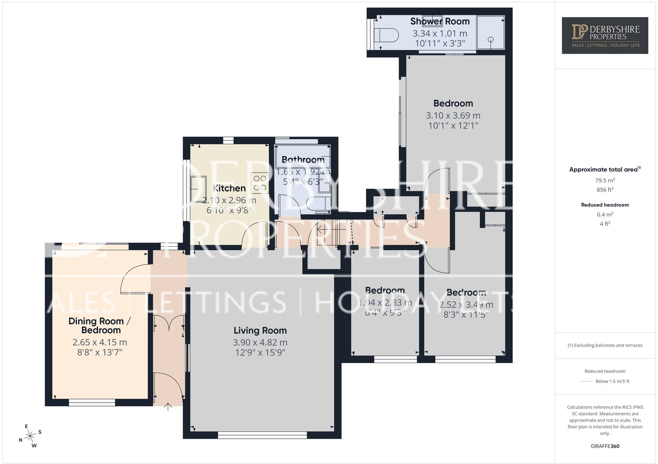 Darley Abbey Drive, Darley Abbey, Derby, DE22 floorplan