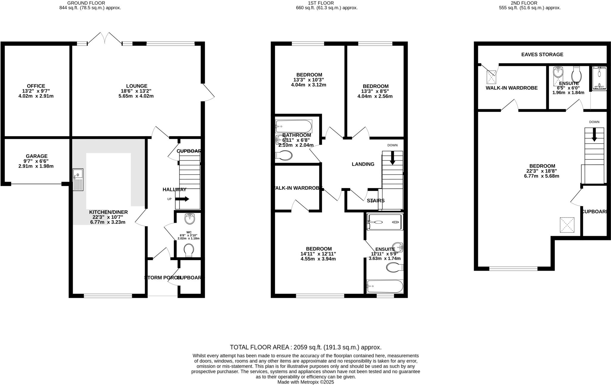 Mortimer Crescent, Kings Park, St. Albans, Hertfordshire, AL3 floorplan