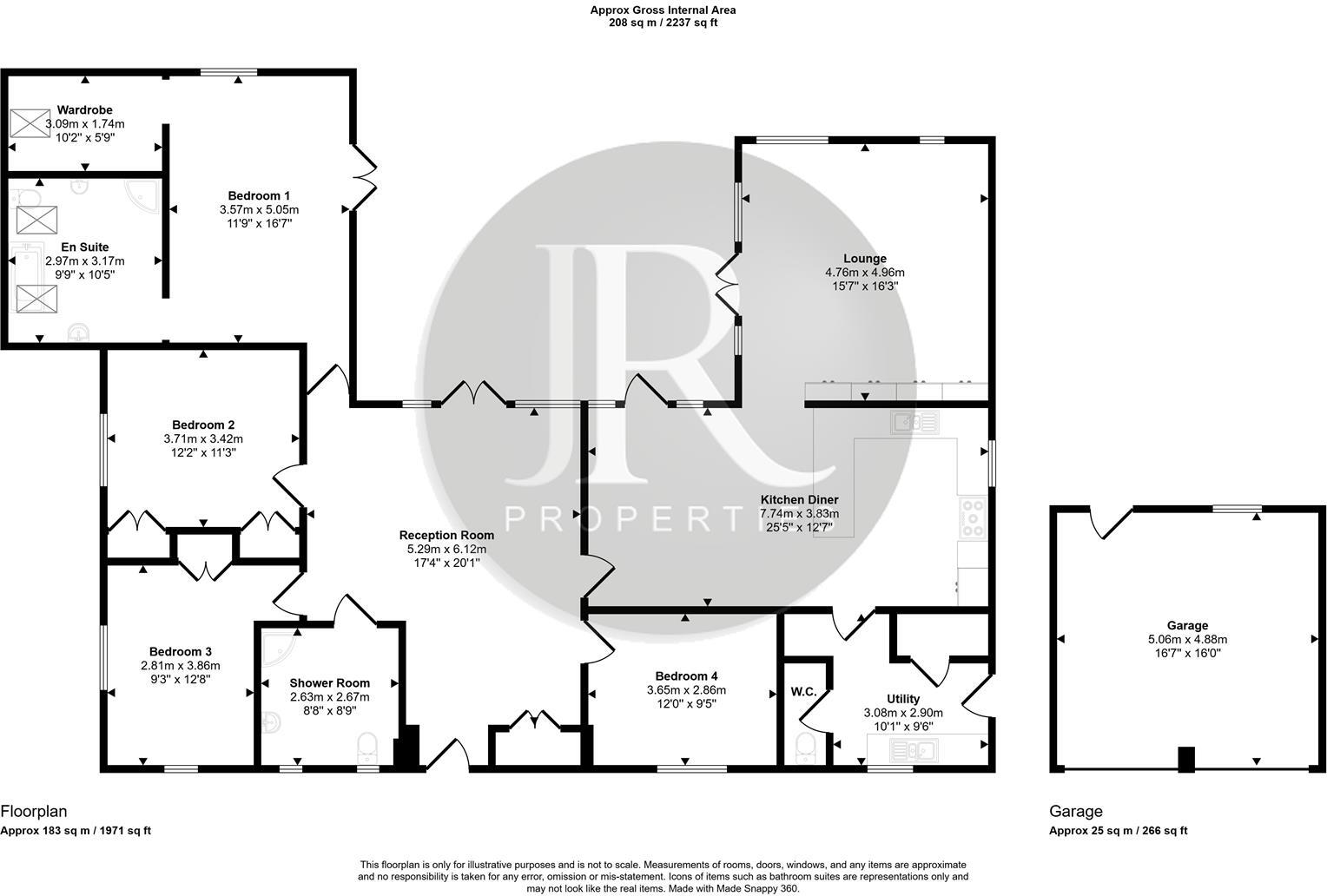 Chaseley Road, Etching Hill floorplan