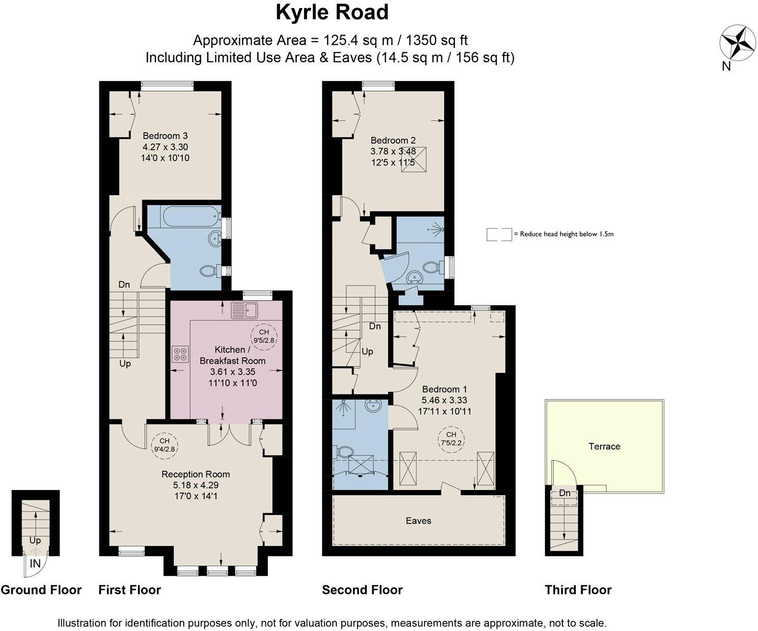 Kyrle Road, Wandsworth, London, SW11 floorplan