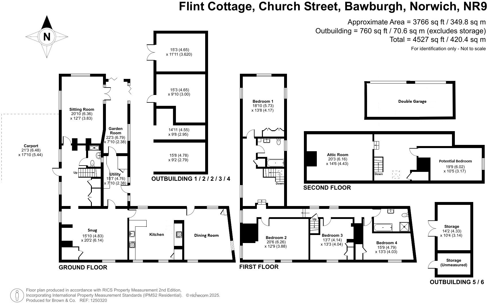 Church Street, Bawburgh, Norwich NR9 floorplan