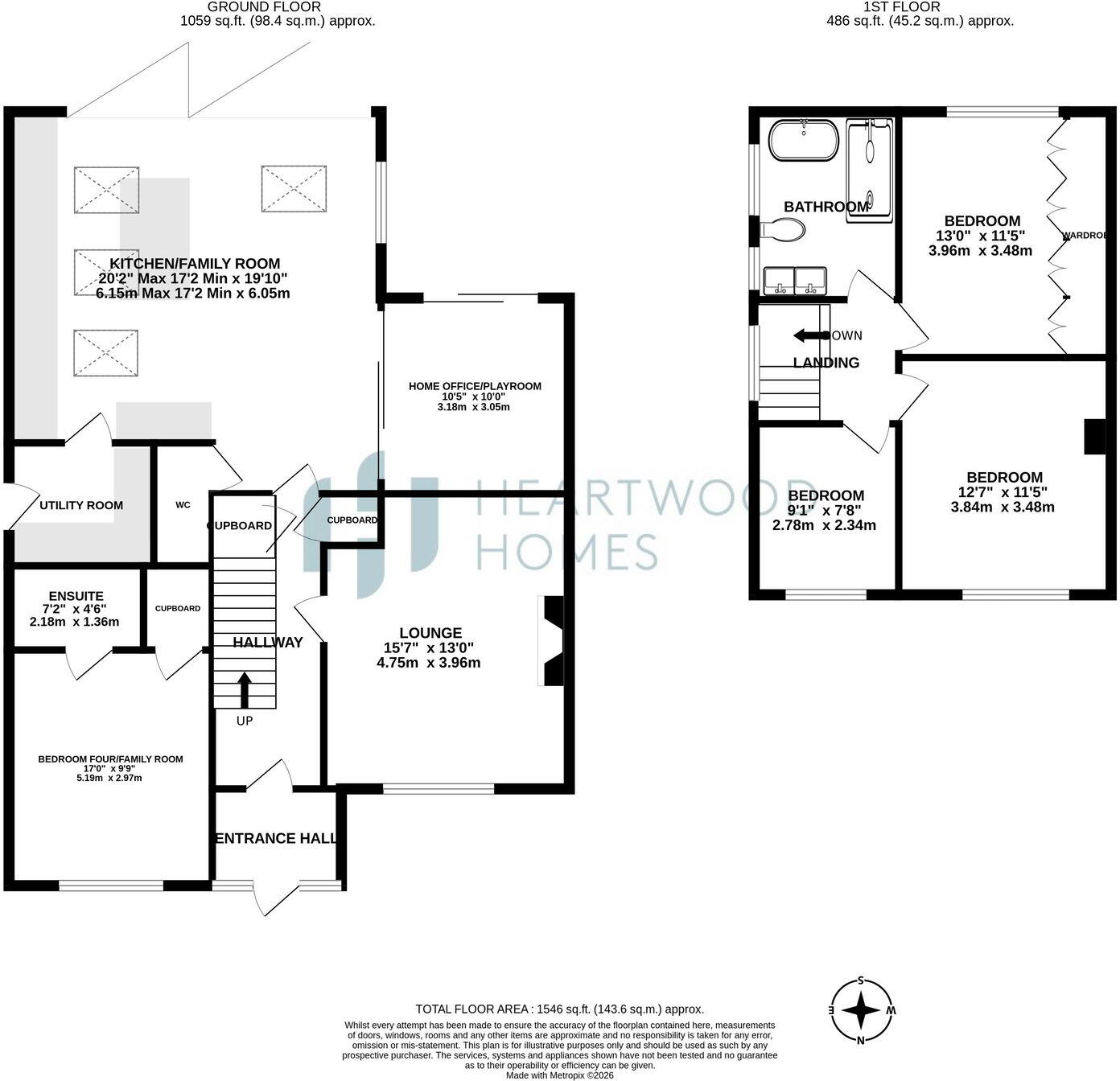 The Ridgeway, St. Albans, AL4 9UB floorplan