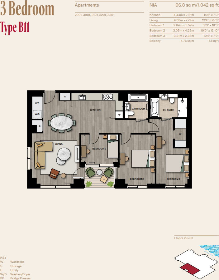 The Founding, Canada Water, SE16 floorplan