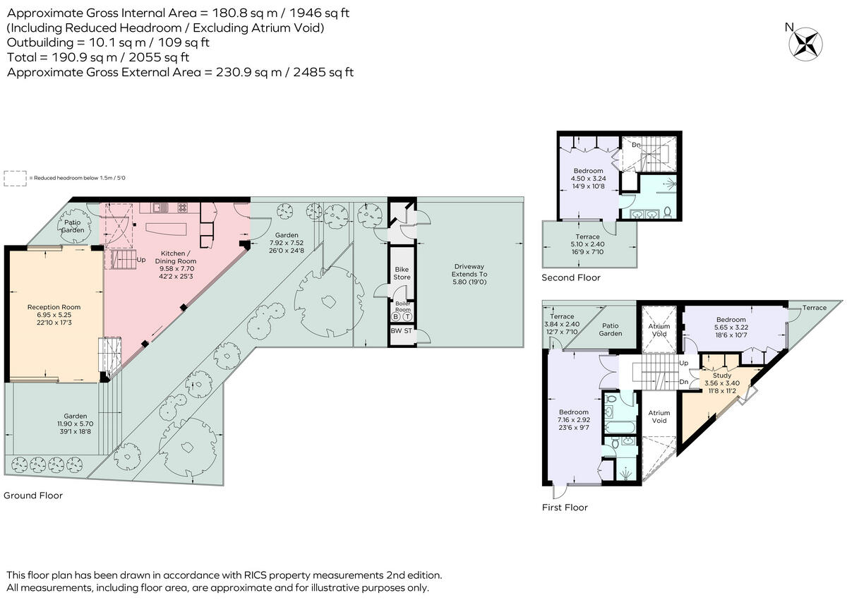 Woven House, London, N4 floorplan