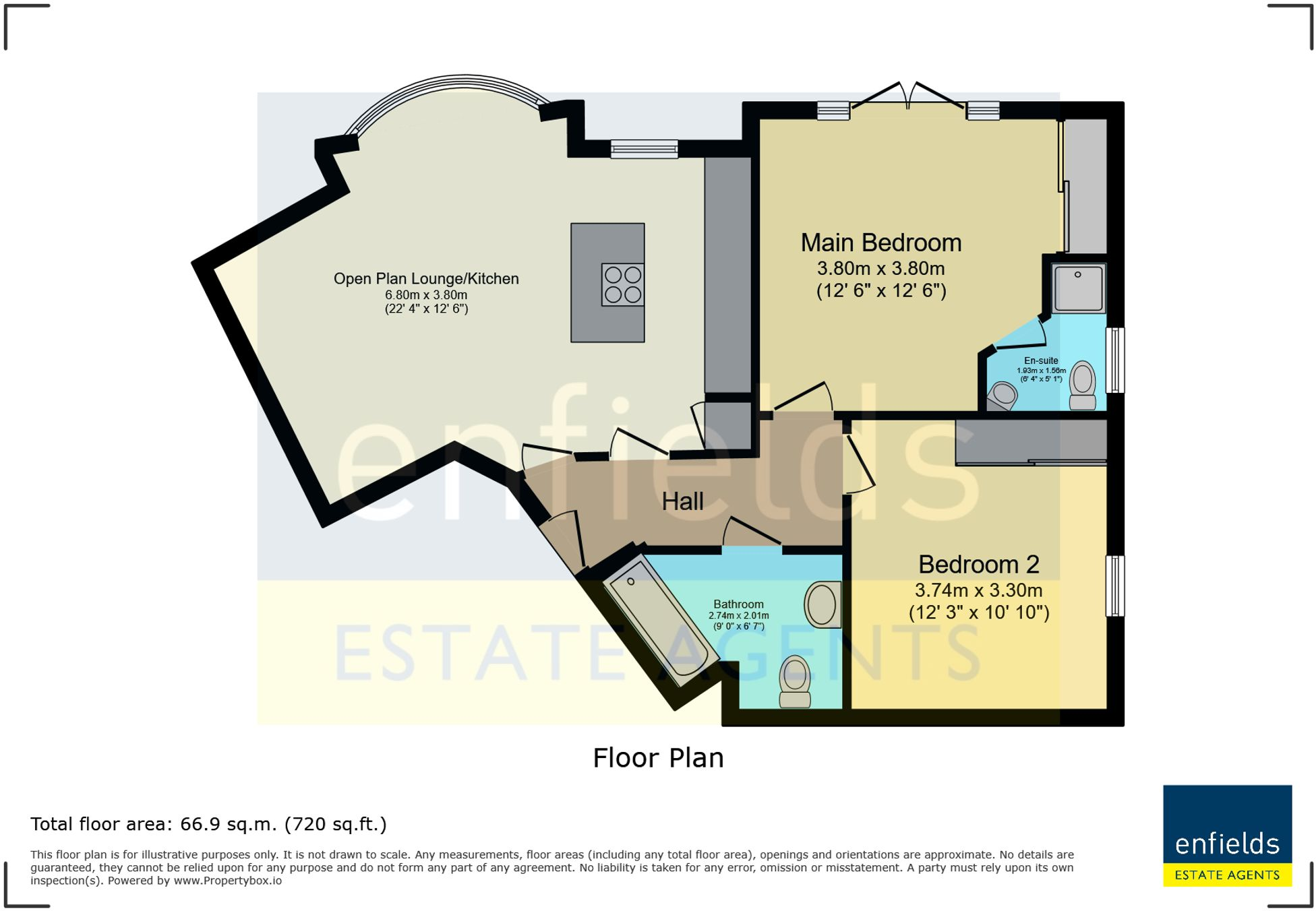 Birds Hill Road, Poole, BH15 floorplan
