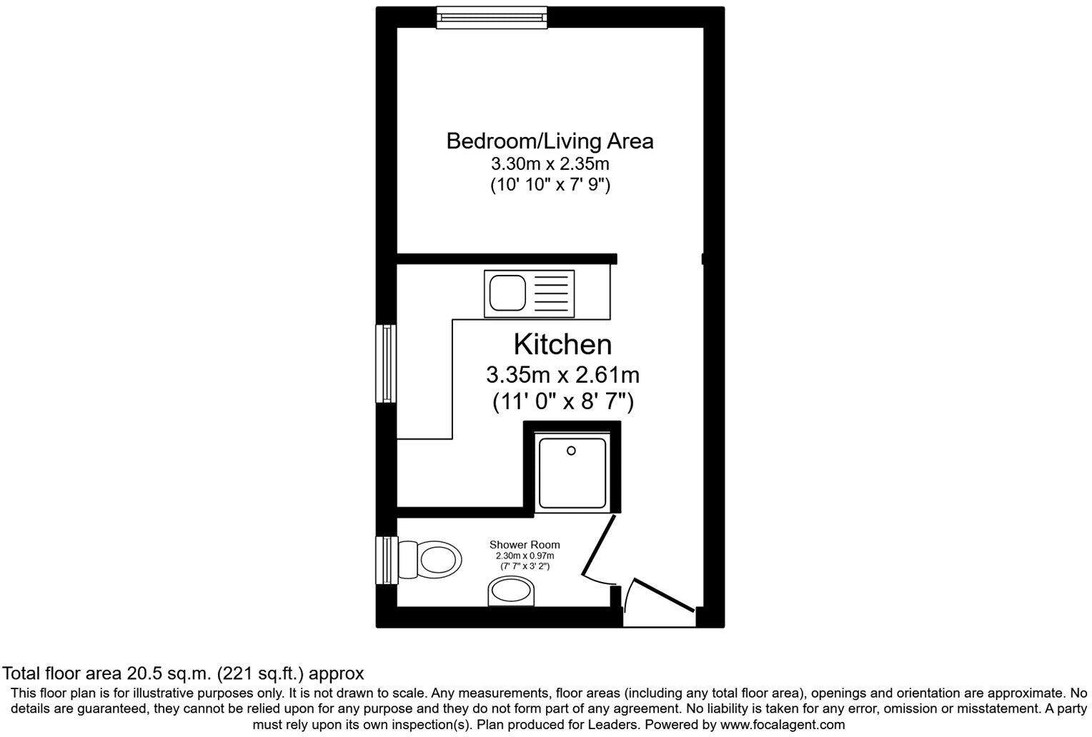 Grosvenor Road, PE25 floorplan