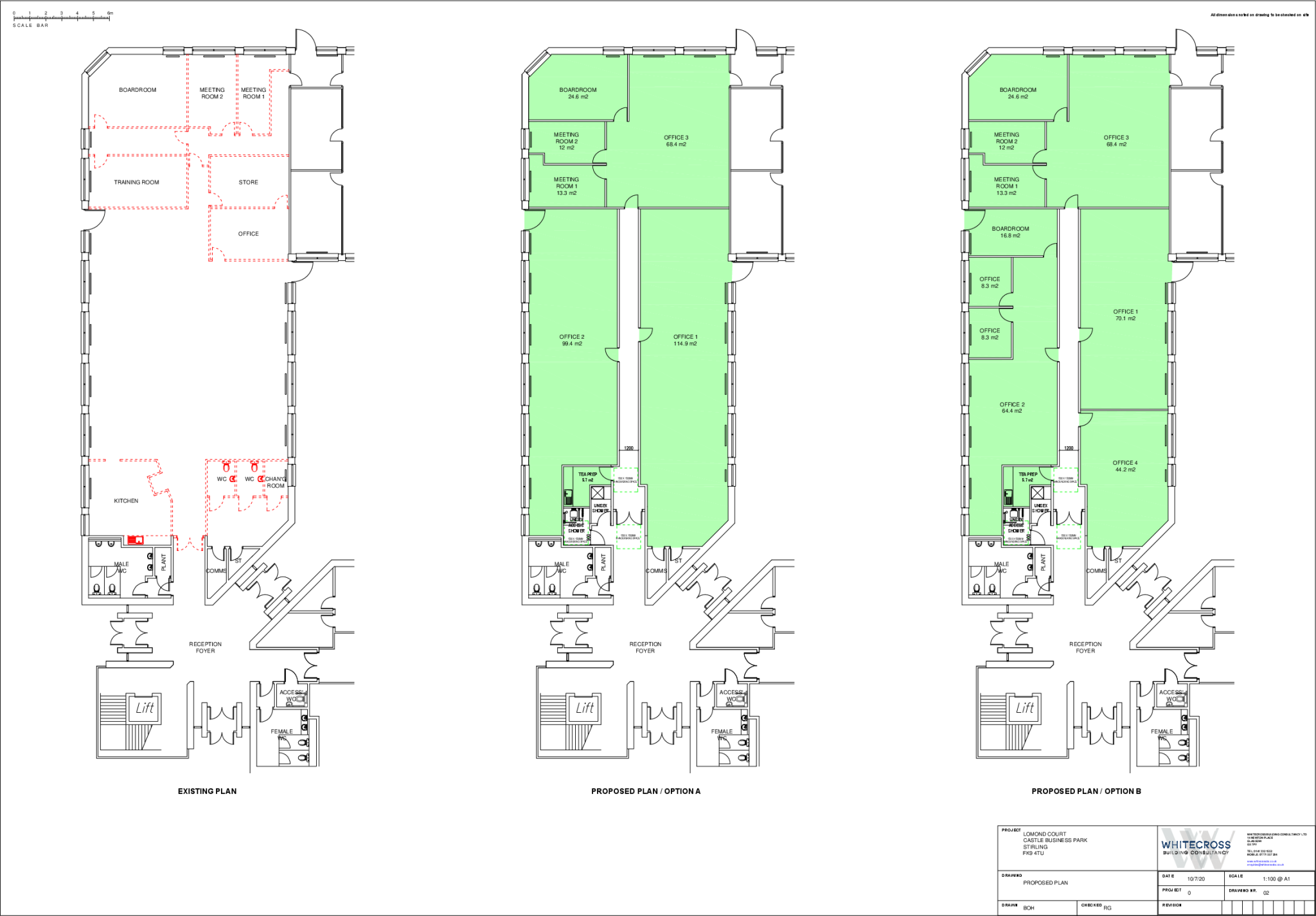 Ground Floor Plan - Suites 1, 2 & 3
