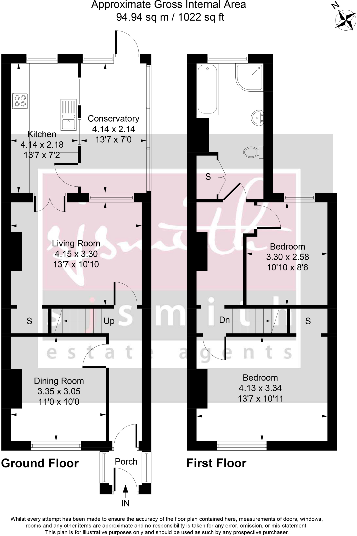 Bremer Road, Staines-upon-Thames, Surrey TW18 floorplan