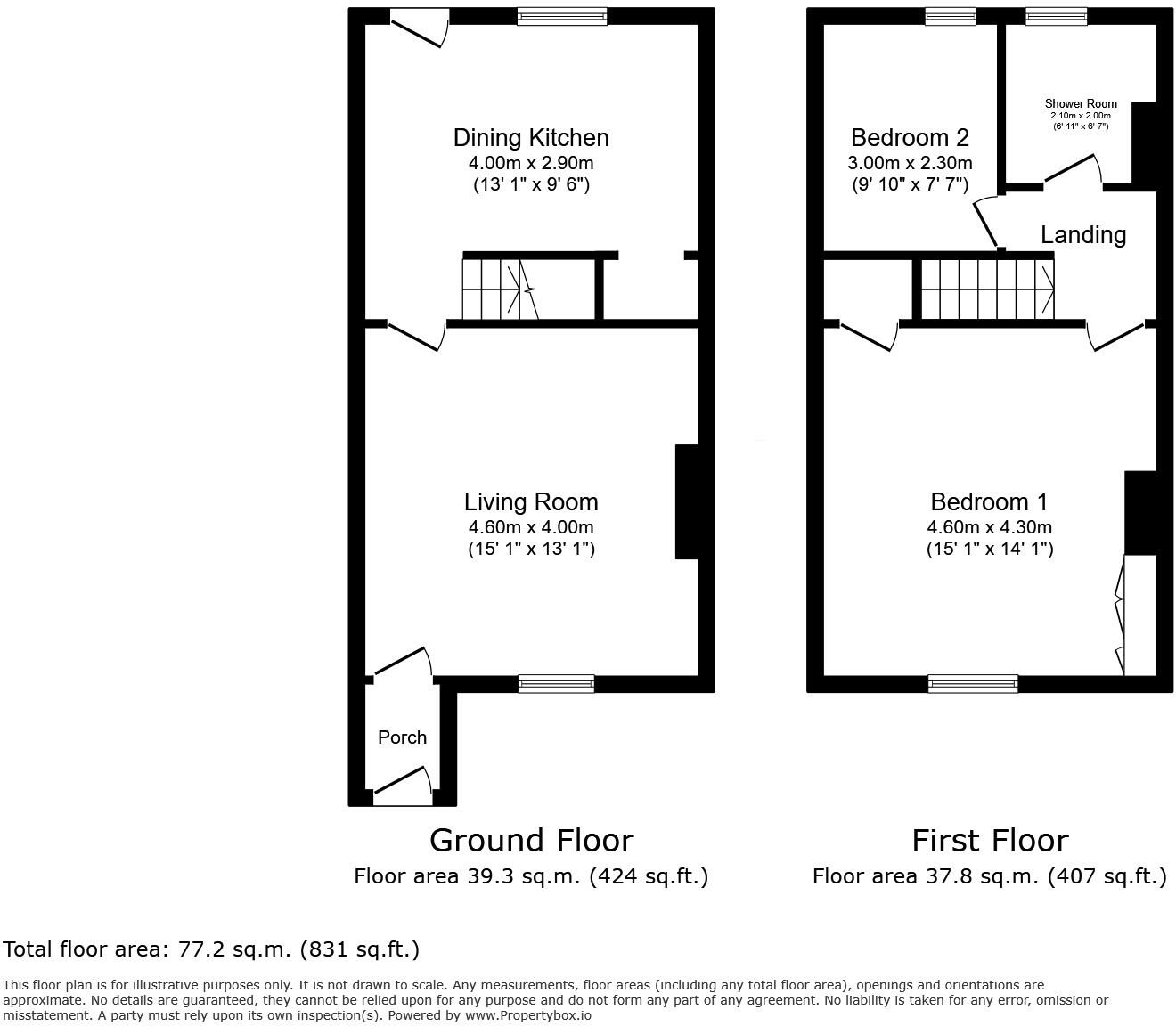 Prospect Terrace, Dunnockshaw, Burnley, BB11 floorplan