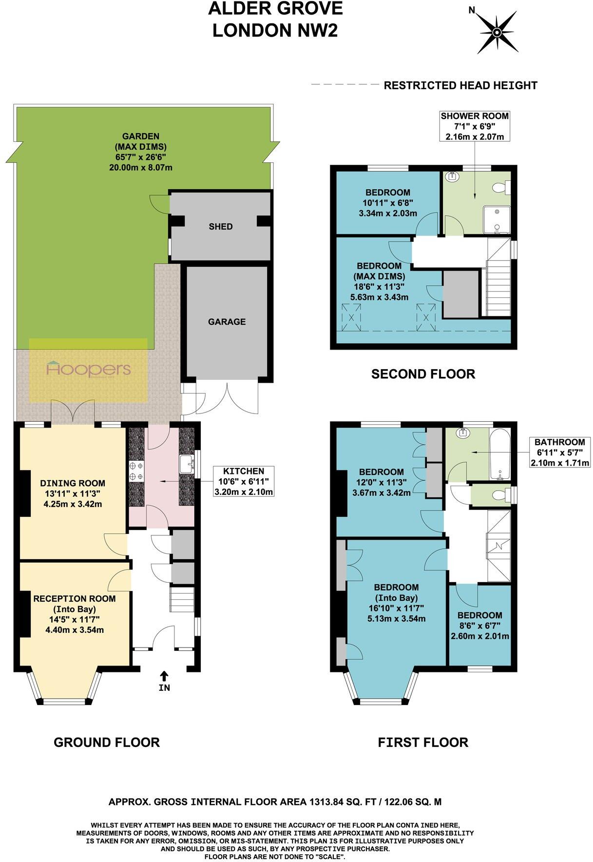Alder Grove, London, NW2 floorplan