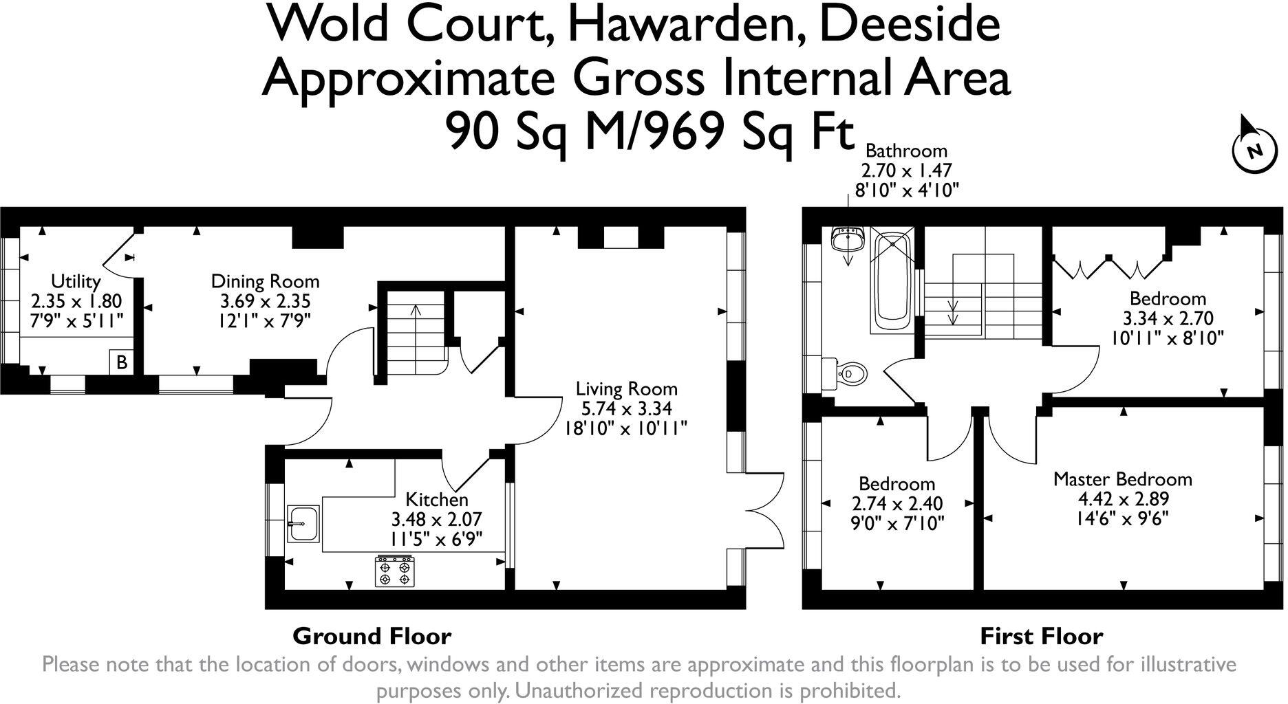 Wold Court, Hawarden, CH5 floorplan