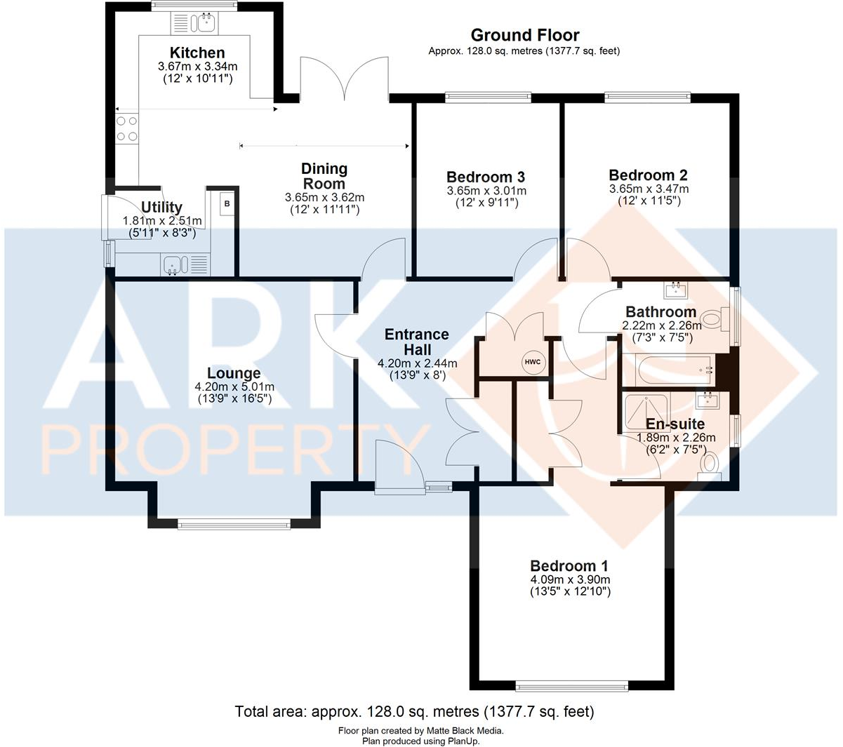 Cherry Trees, Gosberton floorplan