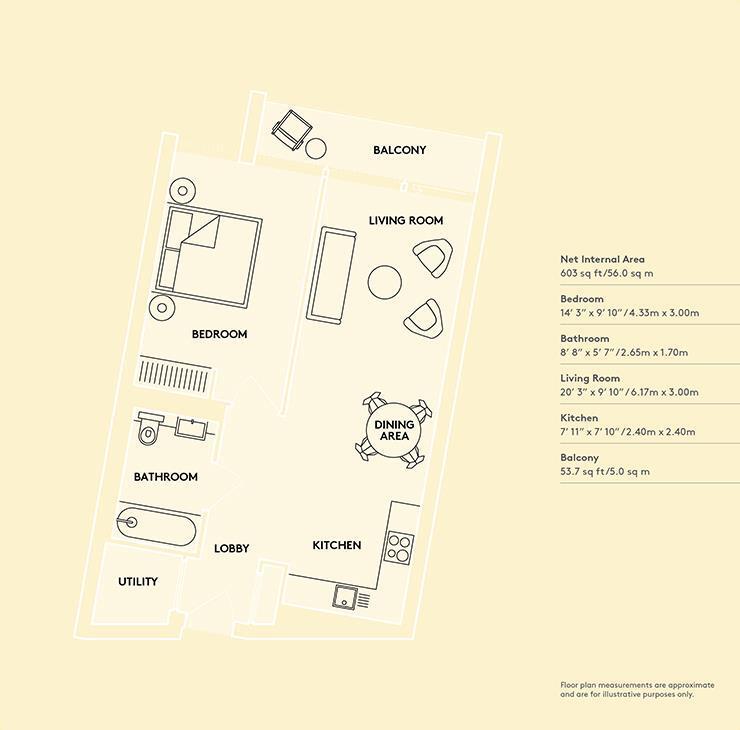 No.2, Upper Riverside, Cutter Lane, Greenwich Peninsula, SE10 floorplan