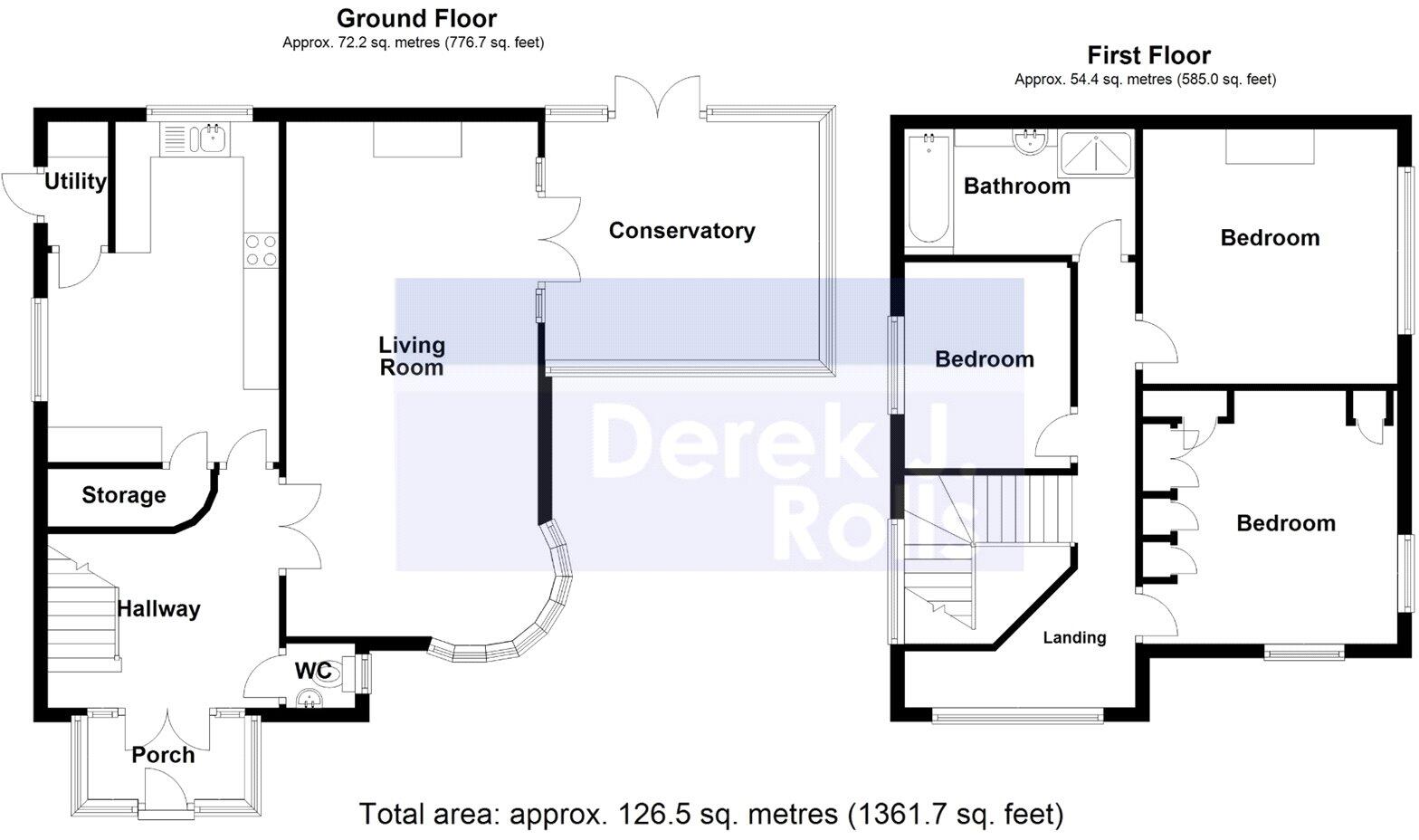 New Road, Bournemouth, Dorset, BH10 floorplan
