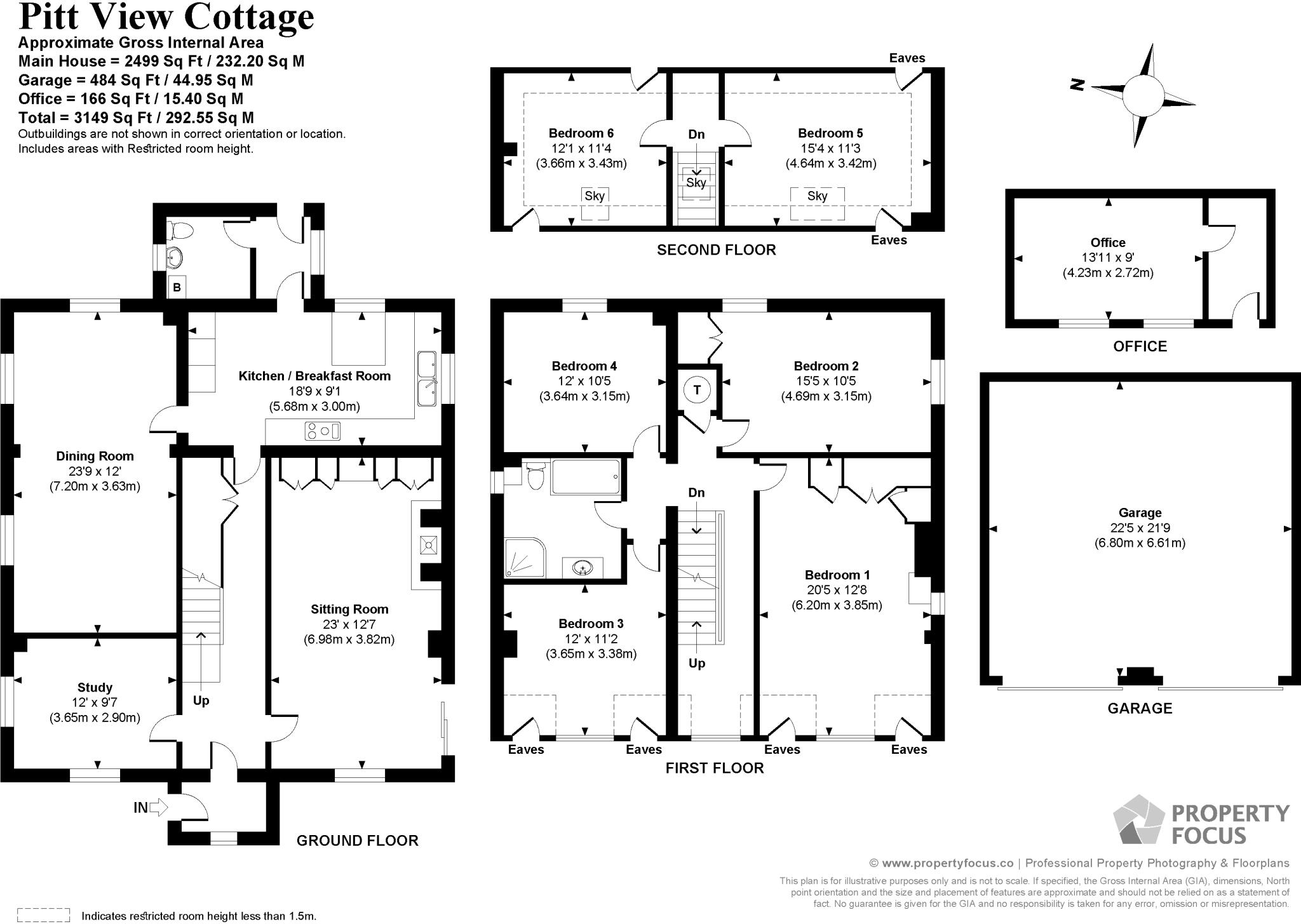 Enmill Lane, Pitt, Winchester, Hampshire, SO22 floorplan