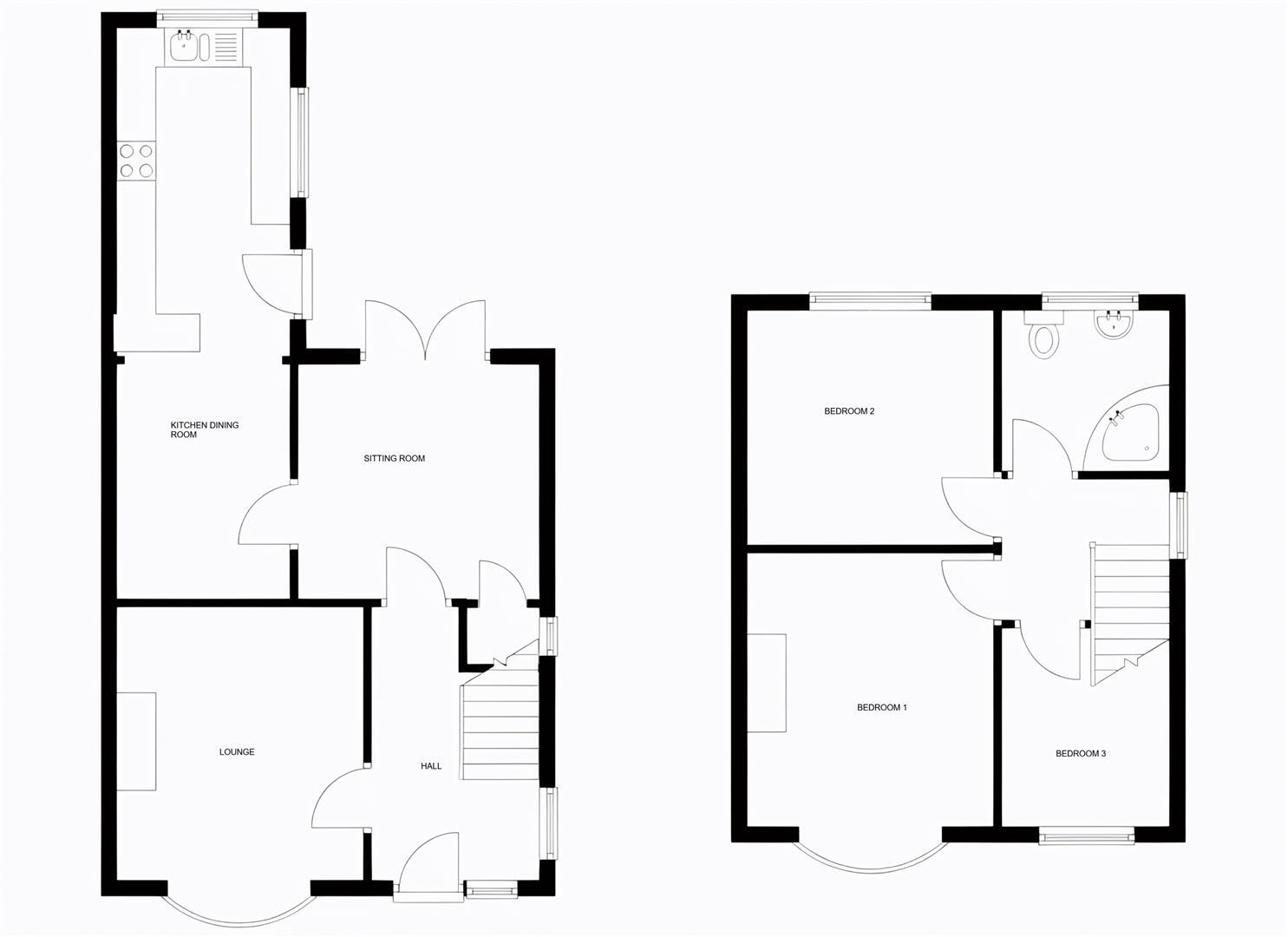 Court Road, Wrexham floorplan
