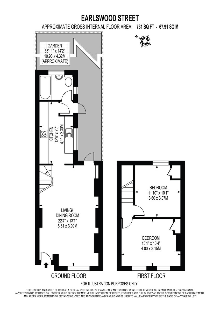 Earlswood Street, Greenwich, SE10 floorplan