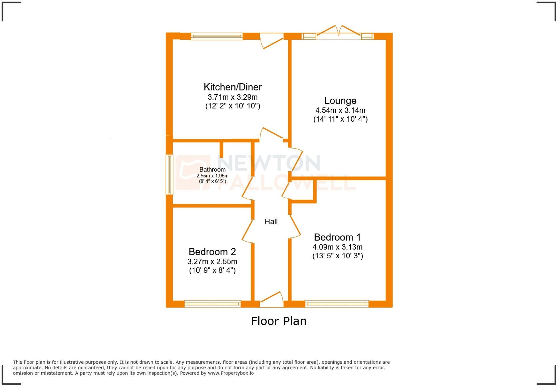Field Gate Gardens, Glenfield, LE3 floorplan
