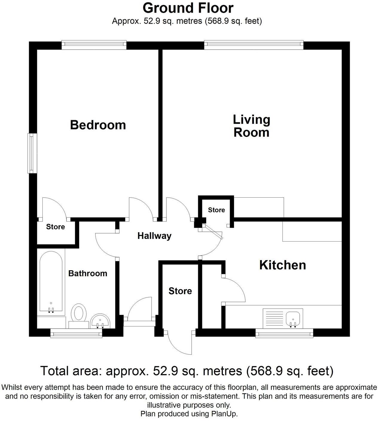 Nursery Street, Mansfield, NG18 floorplan