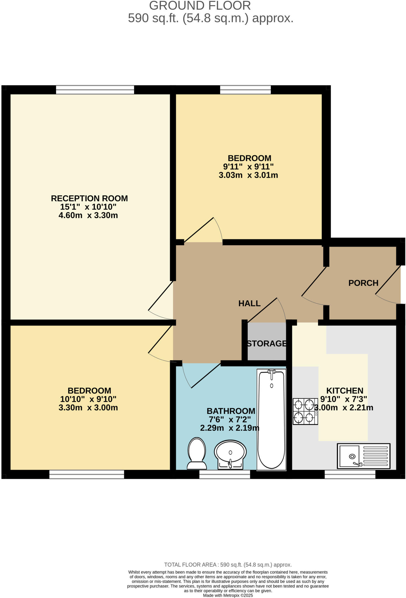 Whitley Wood Road, Reading, Berkshire, RG2 floorplan