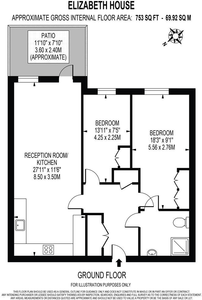 Mickleham Gardens, Cheam Village floorplan