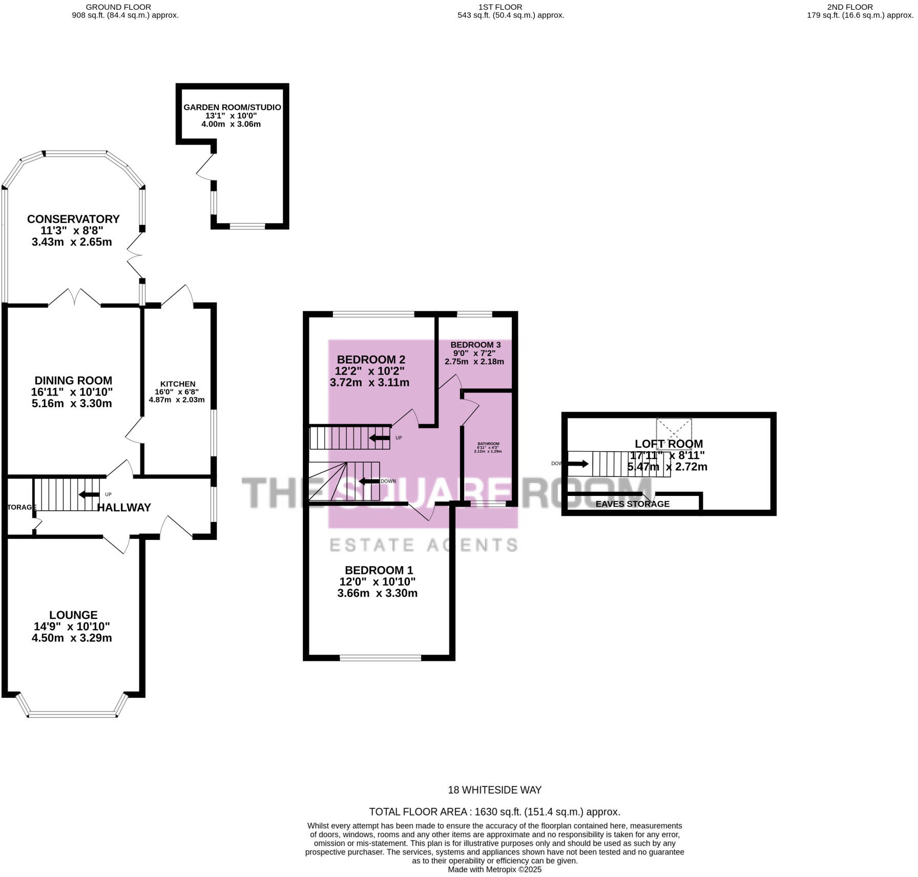 Whiteside Way,  Cleveleys, FY5 floorplan