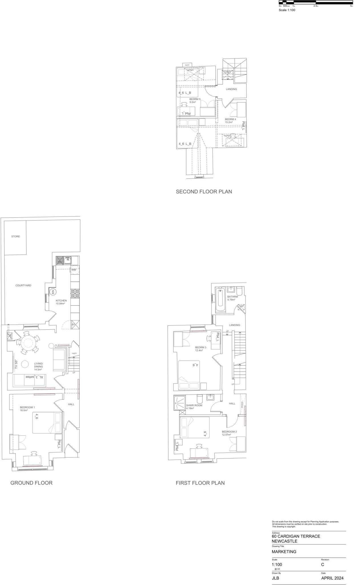 60 Cardigan Terrace NE6  5NU floorplan