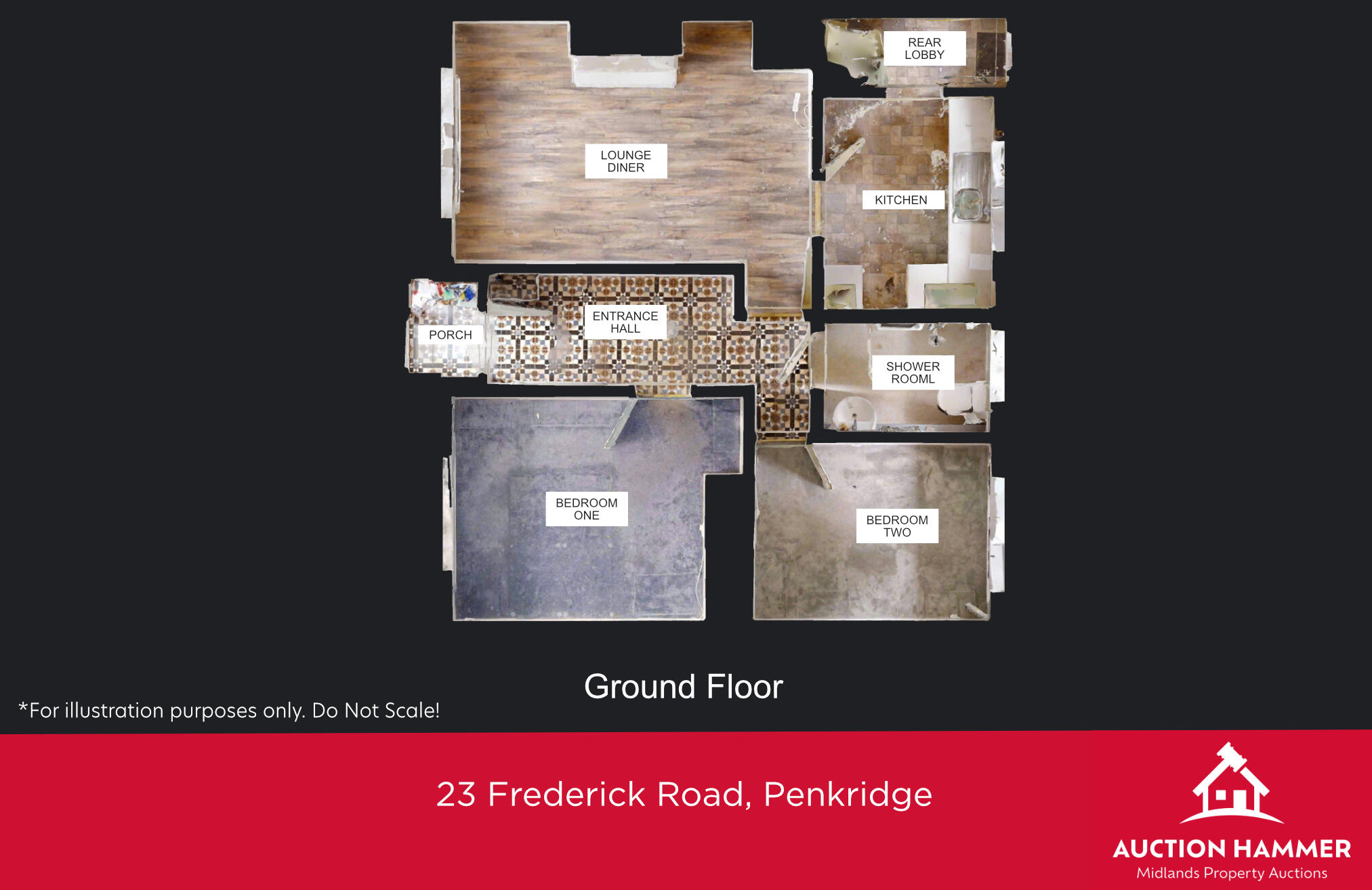 23 Frederick Road, Penkridge, Stafford, Staffordshire ST19 5BL floorplan