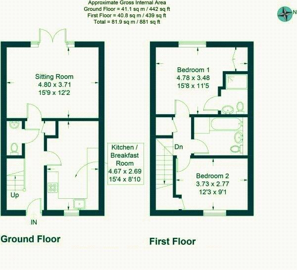 Portway Close, East Hendred, Wantage, Oxfordshire, OX12 floorplan