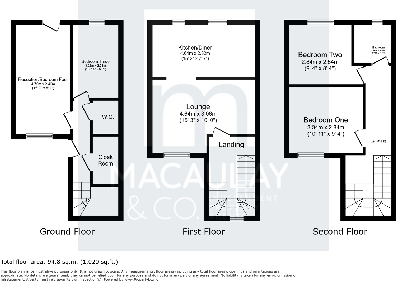 Bilberry Rise, Haworth, Keighley, BD22 8LS floorplan