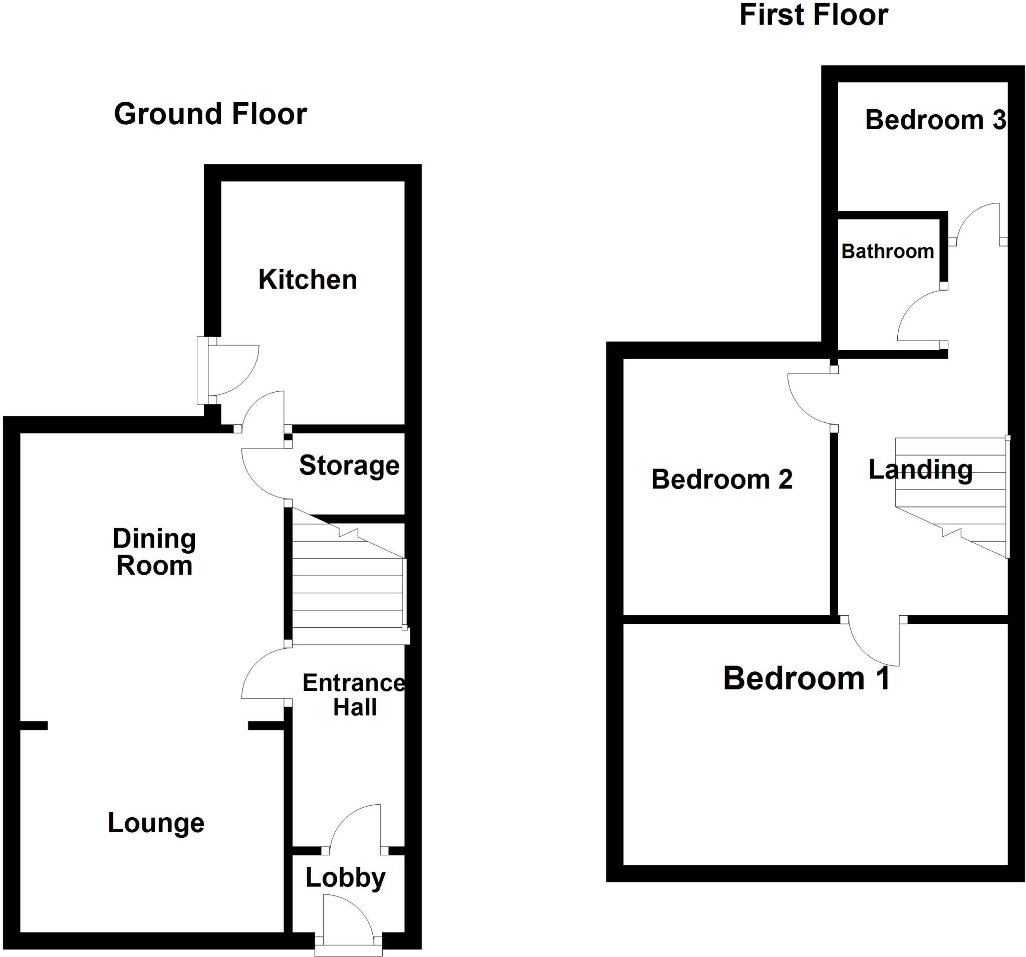 Grey Street, Gainsborough, DN21 floorplan