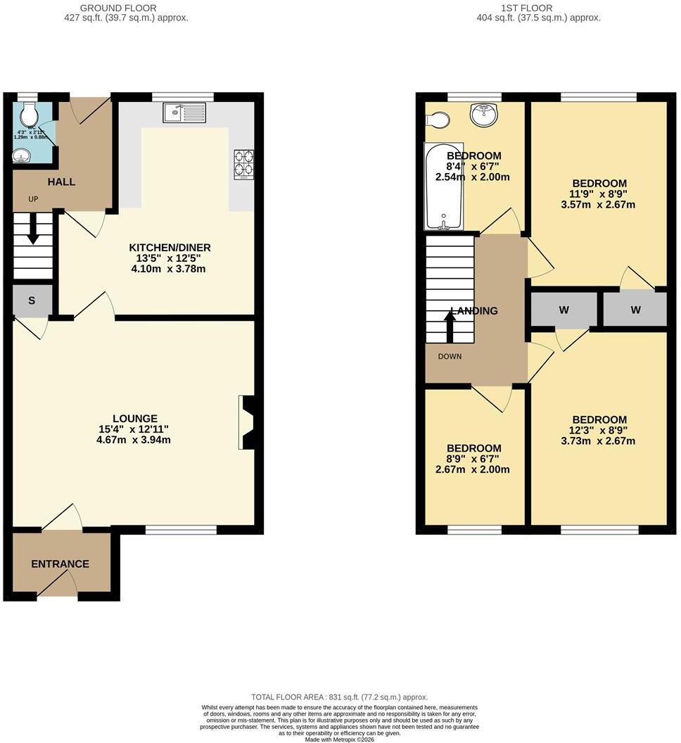 Hapsford Road, Liverpool floorplan