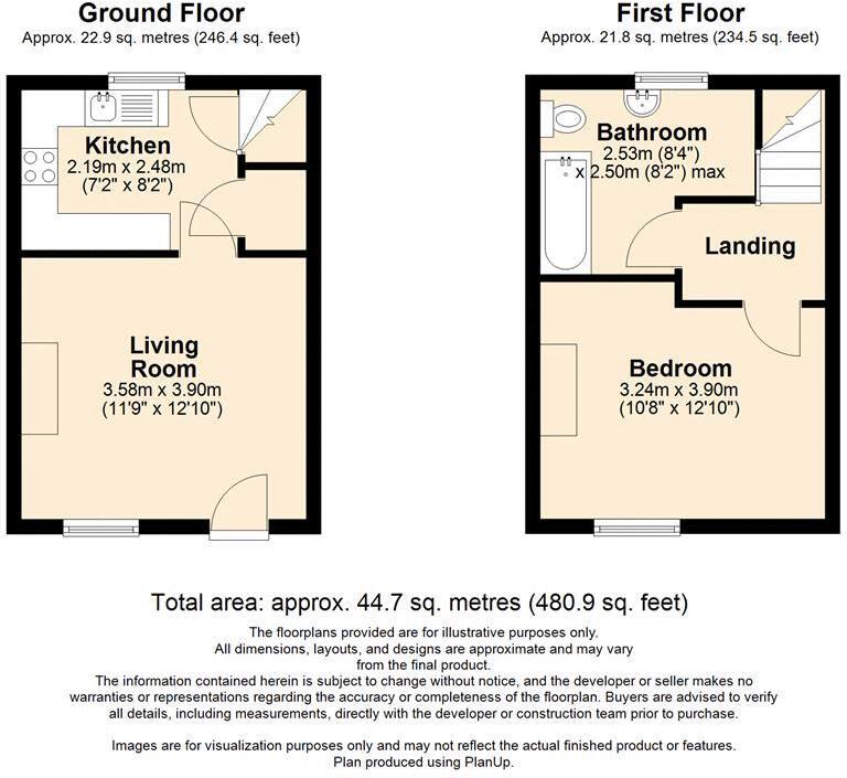 Bernards Hill, Bridgnorth floorplan