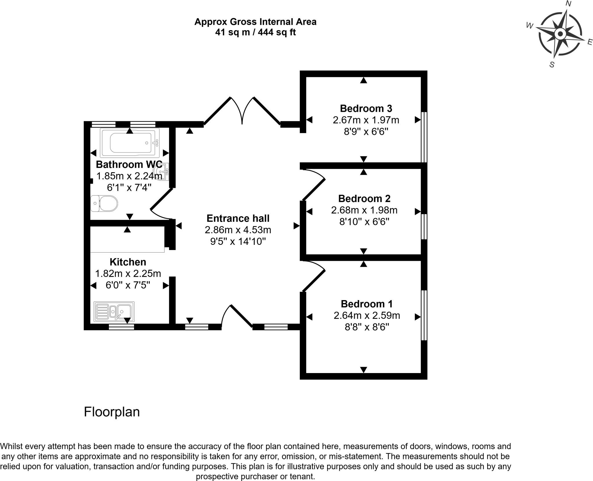 20 Radio St. Peters, Sutton Road, Trusthorpe, Mablethorpe LN12 2PH floorplan