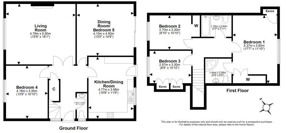 5 Duncan Gardens, Tranent, EH33 1DD floorplan