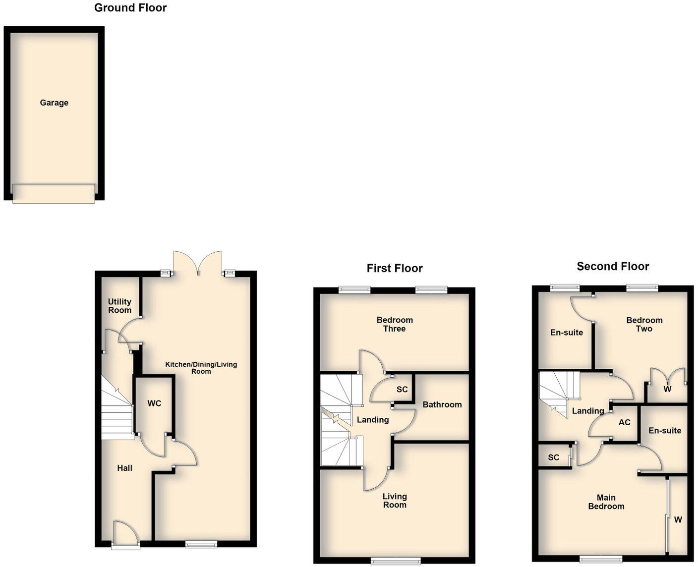Harvest Road, Market Harborough, LE16 7BX floorplan