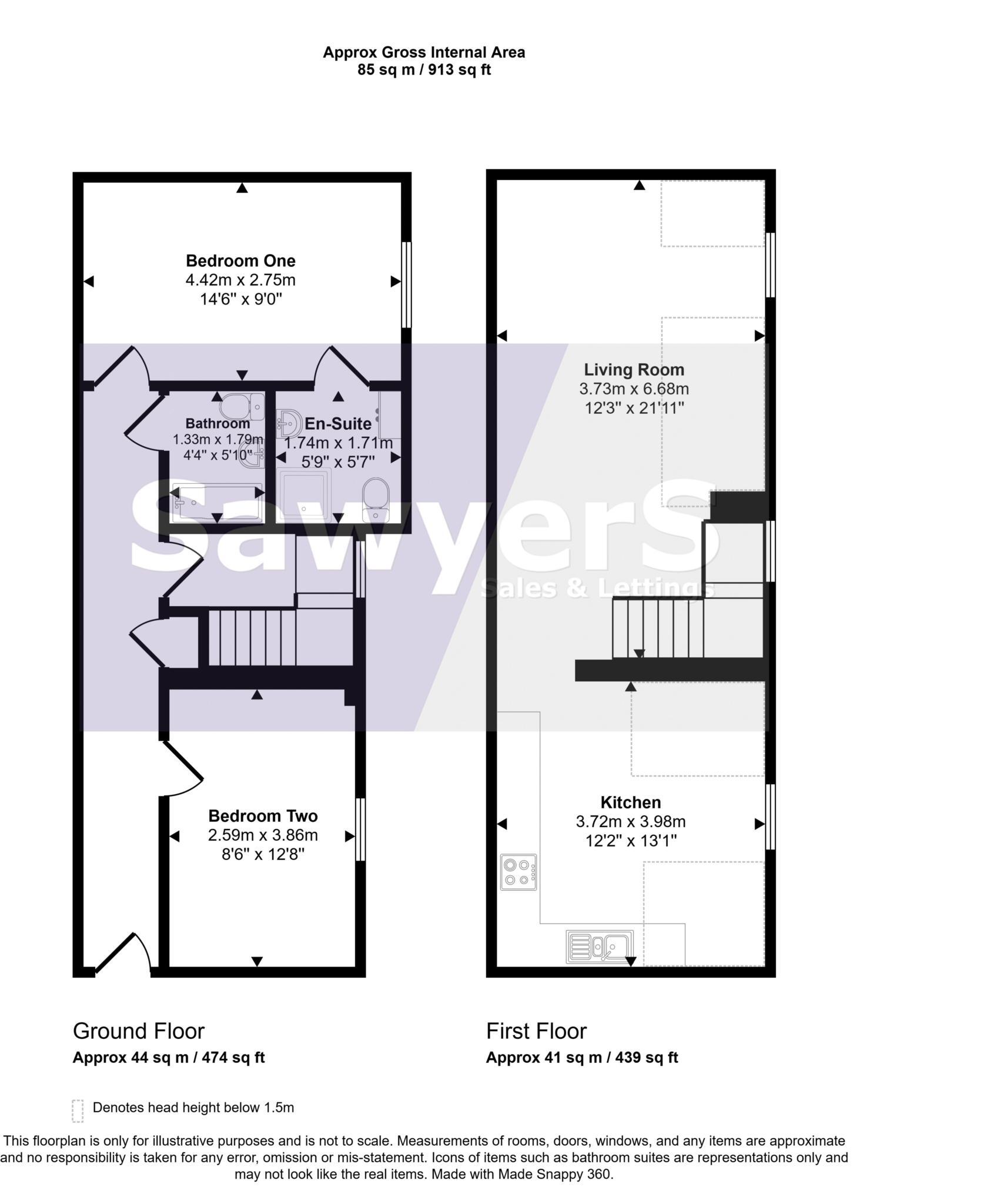 Westward Road, Cainscross, Stroud, GL5 floorplan