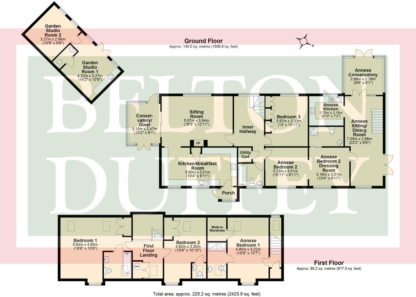 101, Rudham Stile Lane, Fakenham, NR21 floorplan