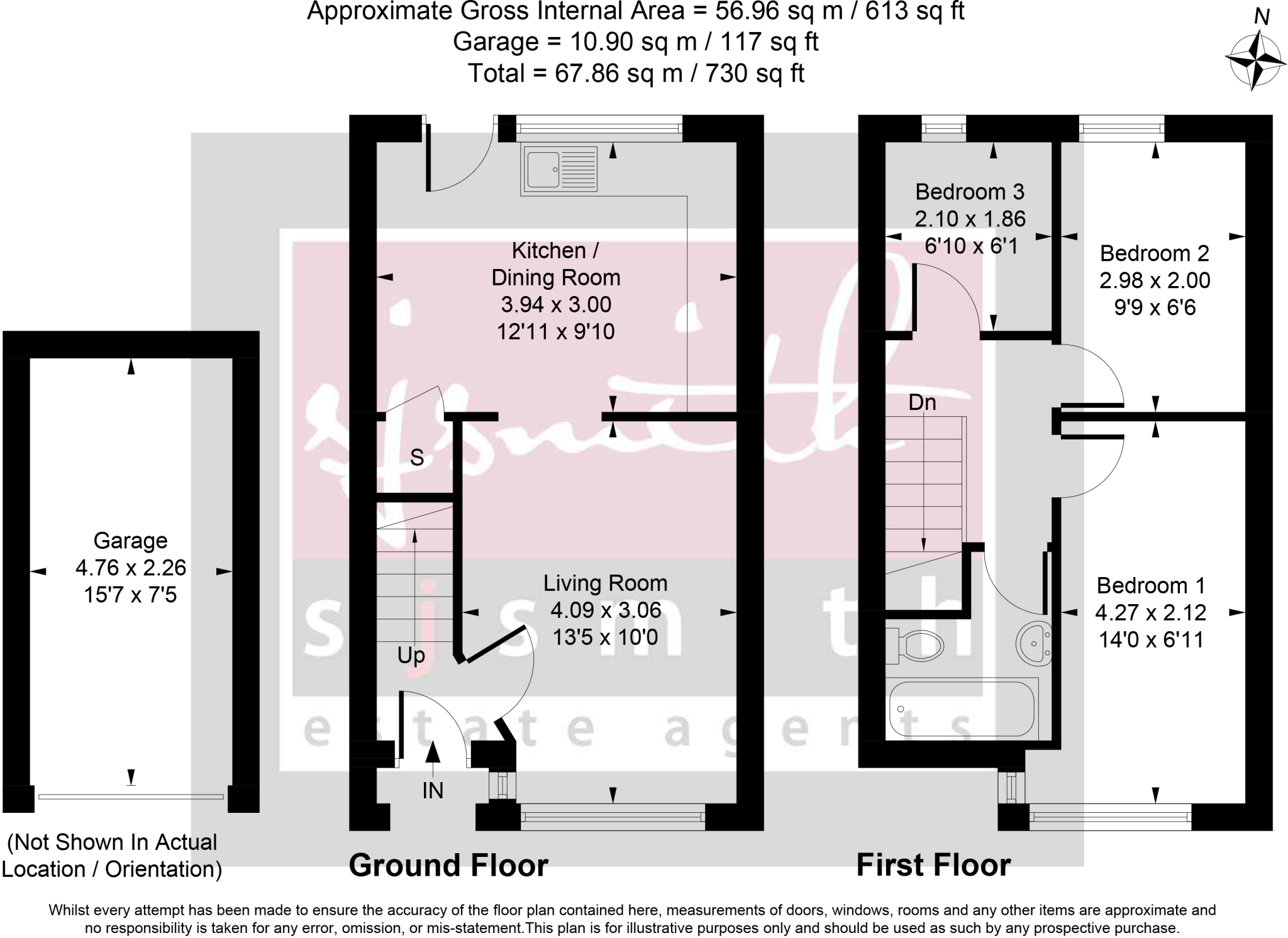 Lucie Avenue, Ashford floorplan