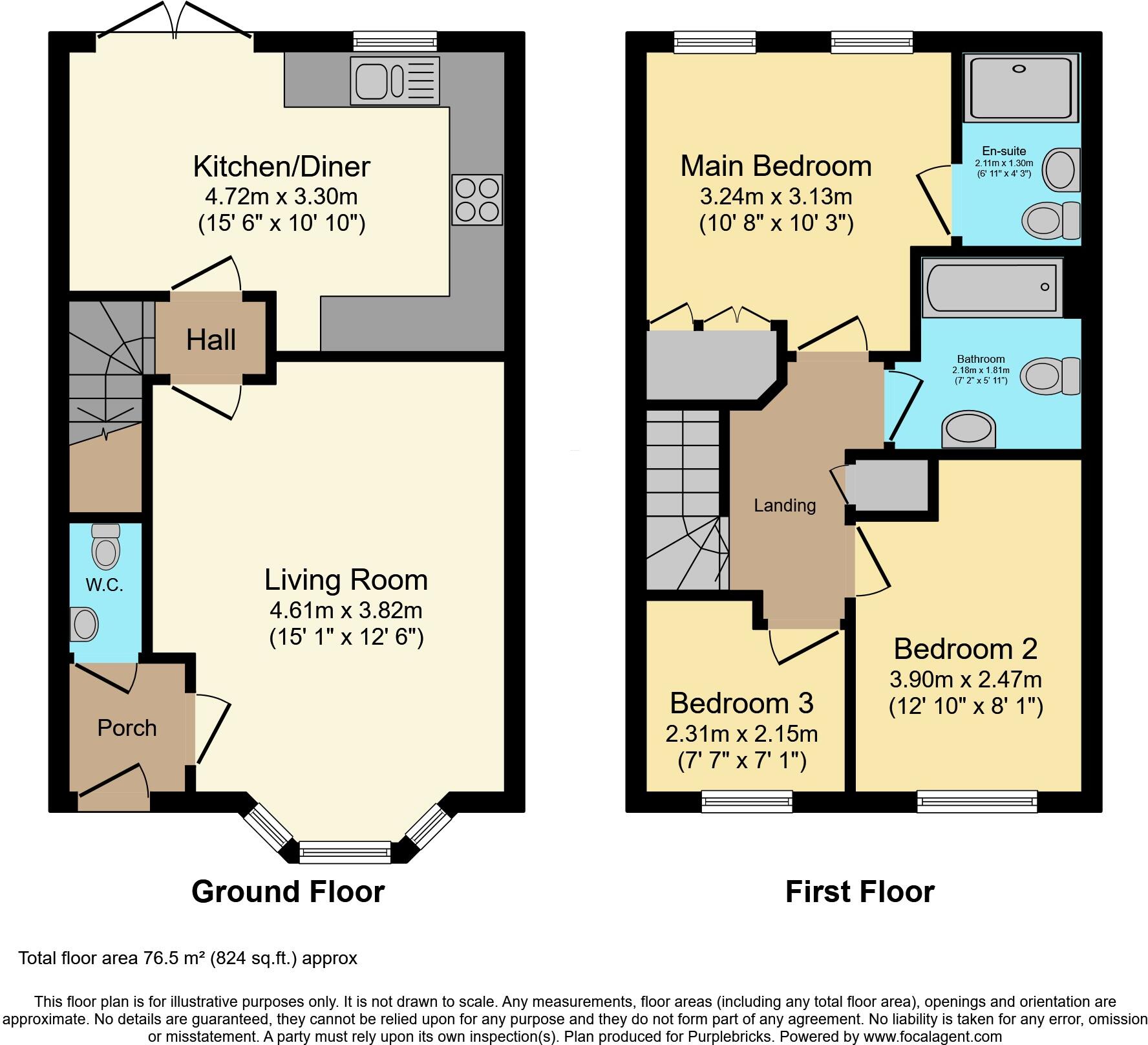 33, Greenwich Park, Hull, HU7 floorplan