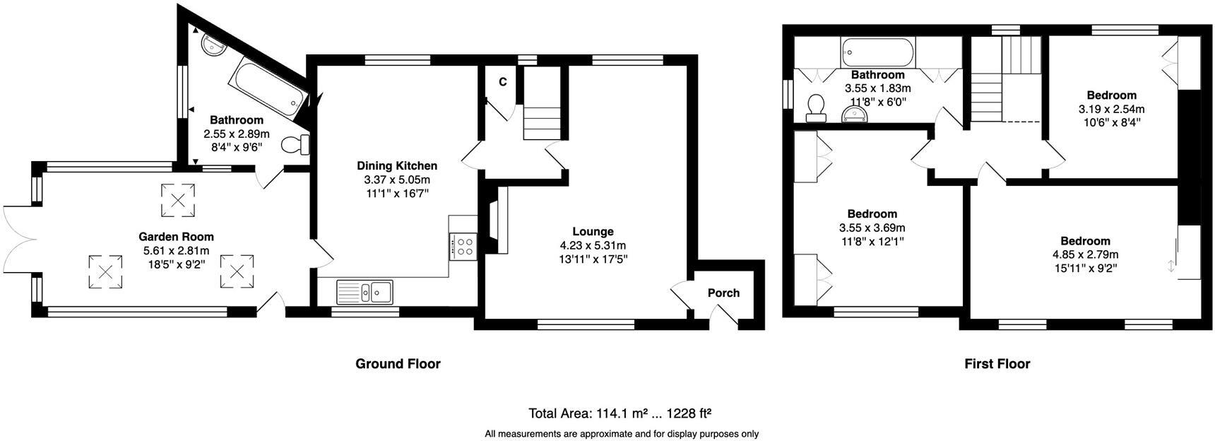 Fell View Cottage, Linton, Skipton floorplan
