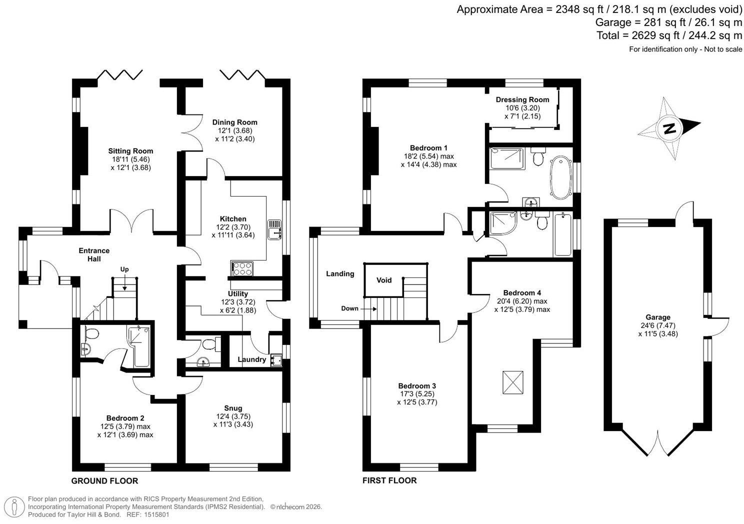 Old Street, Hill Head floorplan