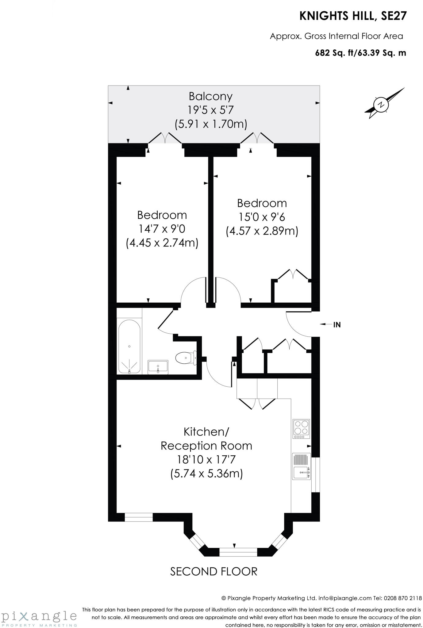 Knights Hill, West Norwood, London, SE27 floorplan